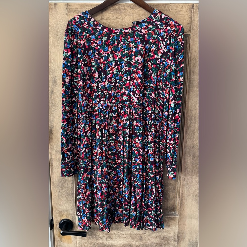 Seraphine Multicolor Floral Maternity & Nursing Dress - size 12
